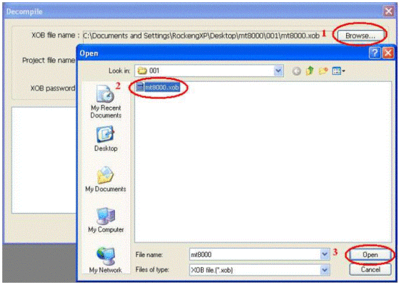 weintek weinview Decompile-xob-and-exob-unlock password project