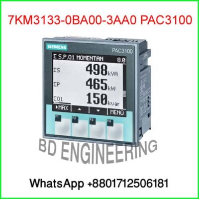 Siemens Sentron 7KM PAC3100 5A CT Connected (7KM3133-0BA00-3AA0)