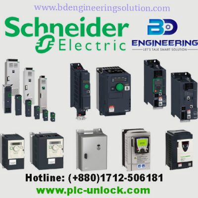 Schneider plc hmi VFD