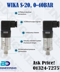 WIKA S-20 0...40BAR Pressure Transmitter